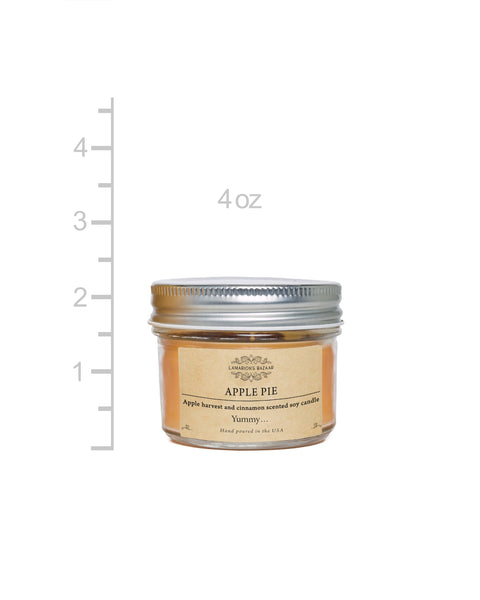 Apple Cinnamon Soy Candle, 4 oz