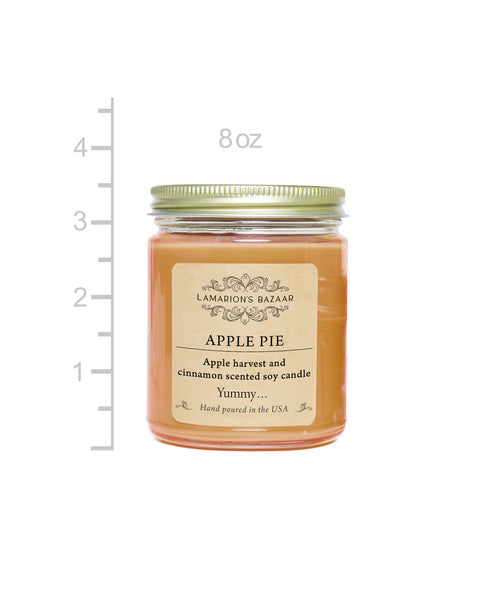Apple Cinnamon Soy Candle, 8 oz