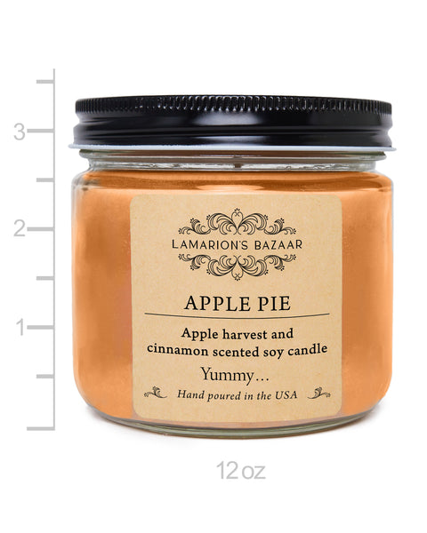 Apple Cinnamon Soy Candle, 12 oz boxed