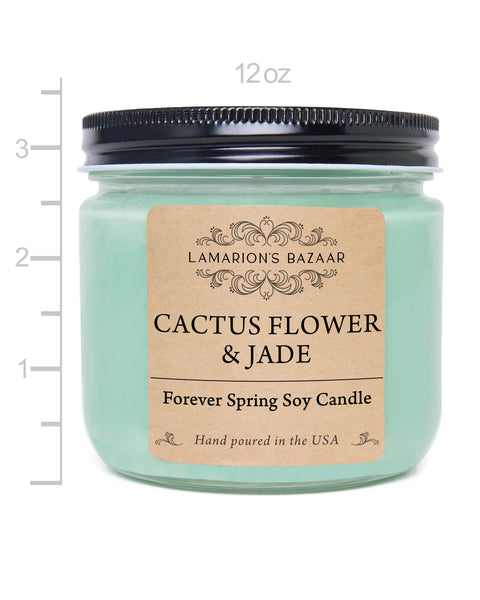 Cactus Flower & Jade