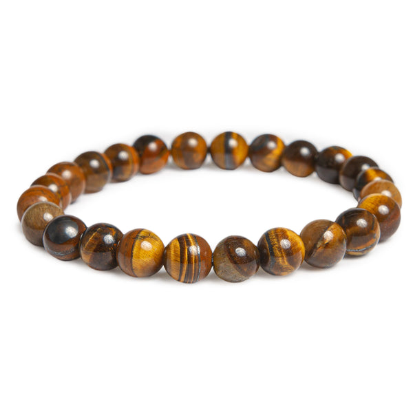 Tiger Eye Stretch Bracelet - The stone of Courage and Power