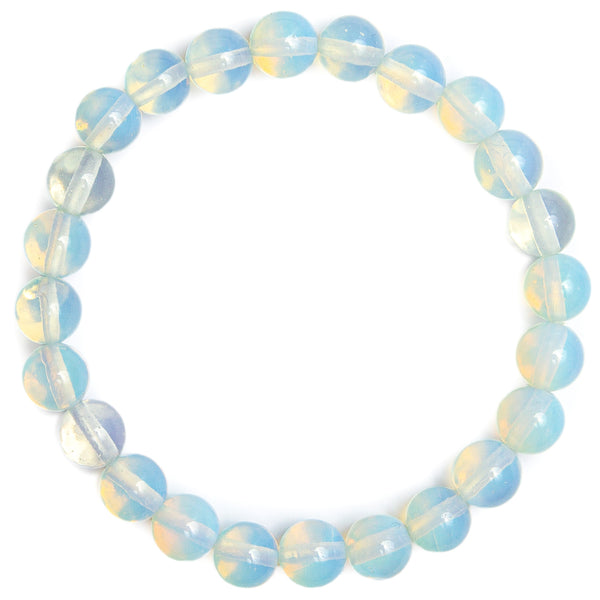 Natural Opalite Stretch Bracelet for Woman - The Stone for Merchants
