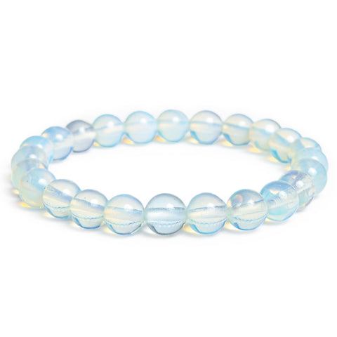 Natural Opalite Stretch Bracelet for Woman - The Stone for Merchants